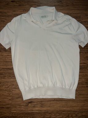 Collars & Co. Tan Short Sleeve Polo Top
Size: 2XL